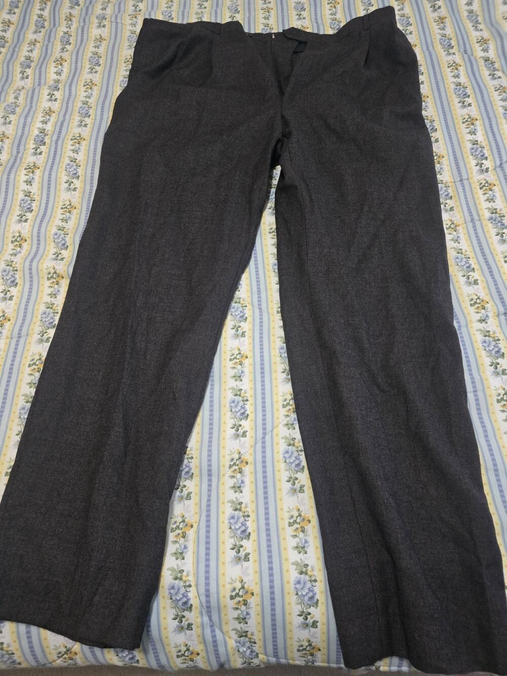 Jos A Bank Brown Wool Cashmere Suit Pants 38x32